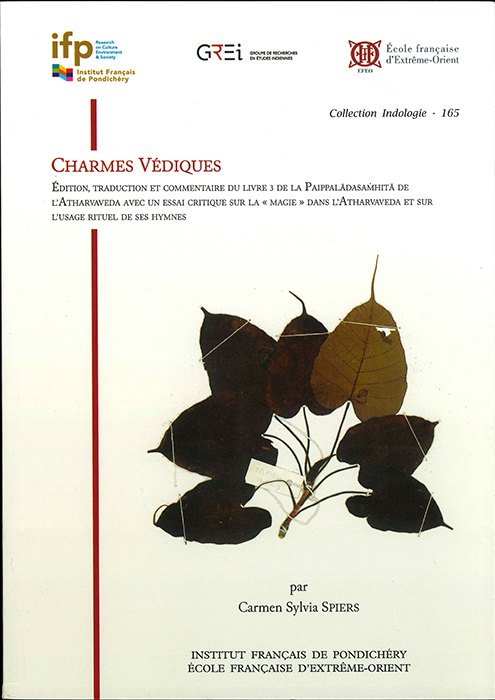 Isseidobooks's tweet photo. 【再入荷案内：洋書】

Charmes Vediques.
Edition, traduction et commentaire du livre 3 de la Paippaladasamhita de l’Atharvaveda. Avec un essai critique sur la “Magie” dans l’Atharvaveda et surl’usage rituel de ses hymnes.
By Carmen Sylvia Spiers.

https://t.co/0k4Gt94jbS https://t.co/pKvPZpx9cB