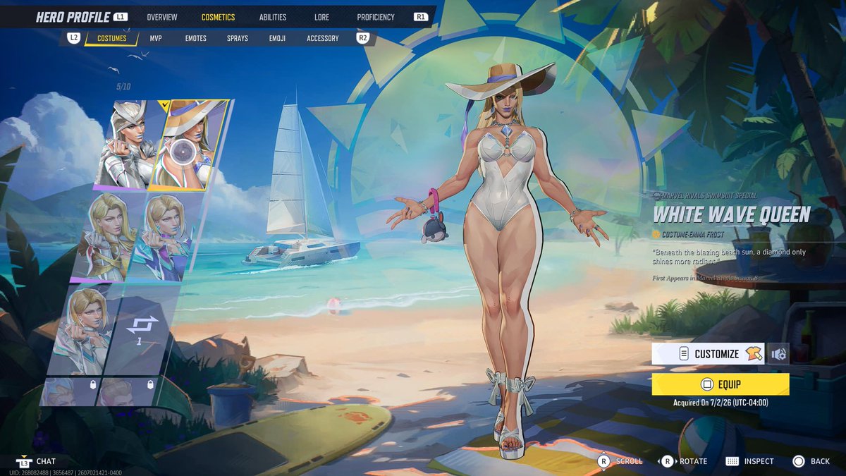 BaileyBoop95's tweet photo. My day was irritating in the worst ways but at least I got the last Lúcio skin I didn’t have (outside of recolors), plus Emma Frost’s &amp; Lady Loki’s summer skins 💕 https://t.co/HeT98MFGd2