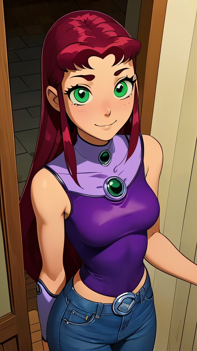 XYNOT404's tweet photo. Starfire | Teen Titans https://t.co/KARYvokoyU