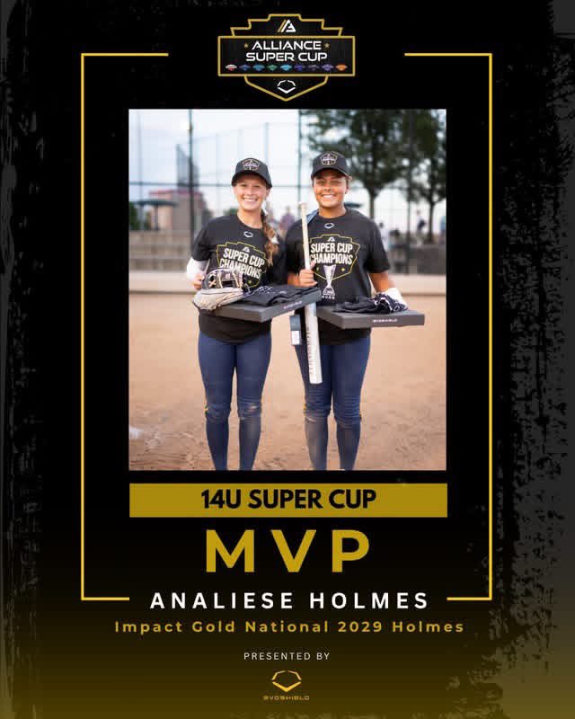 Analiese_Holmes's tweet photo. Alliance Super Cup Champs! 🏆
Sparkler Pool Games ✅
Ready to start bracket games on Saturday. 
#thegoldstandard

@IGNational2029 @ImpactGoldOrg @jazzvesely @KcJackson00 @thealliancefp @Defense_Mindset @Coach_KP23 @ExtraInningSB @LineDsoftball @scan1ansports https://t.co/AWJSpxKhpD