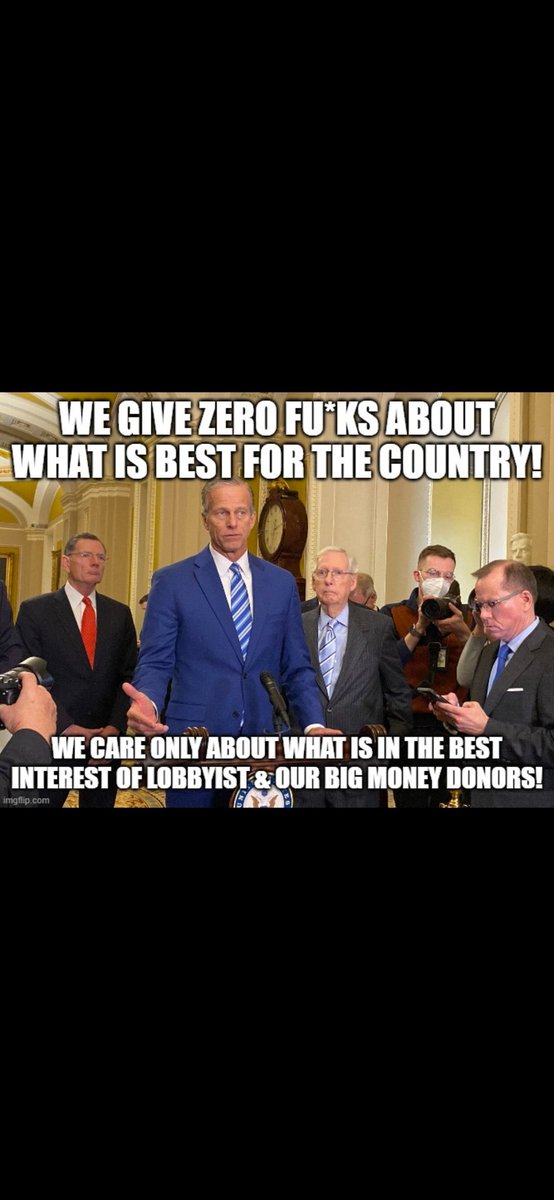 DavidGrimes0621's tweet photo. @SenRonJohnson Why are the people who voted for Republicans always ignored? Mr Gavel pounder! https://t.co/lEPBGrFS2U