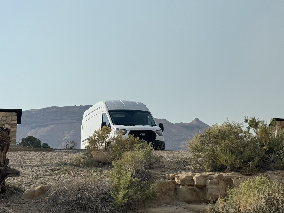rocket_enginerd's tweet photo. This creepy rental van has taken me 10,000 miles, 3 launches, and 18 states the last 2 months. 💀 https://t.co/y91Bx4raGo