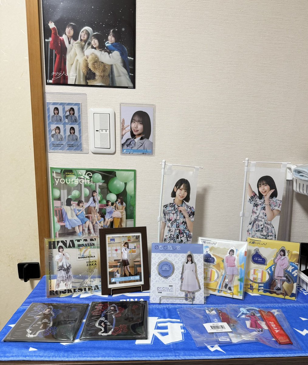 cherry_geshi's tweet photo. 因みに推し棚その1はこちら。
「これ、写メしてXに投稿してもいい？」と聞いて許可とりました（笑）
＃日向坂46
＃おひさまと繋がりたい
＃りなし推し https://t.co/sG9WVE7aHz