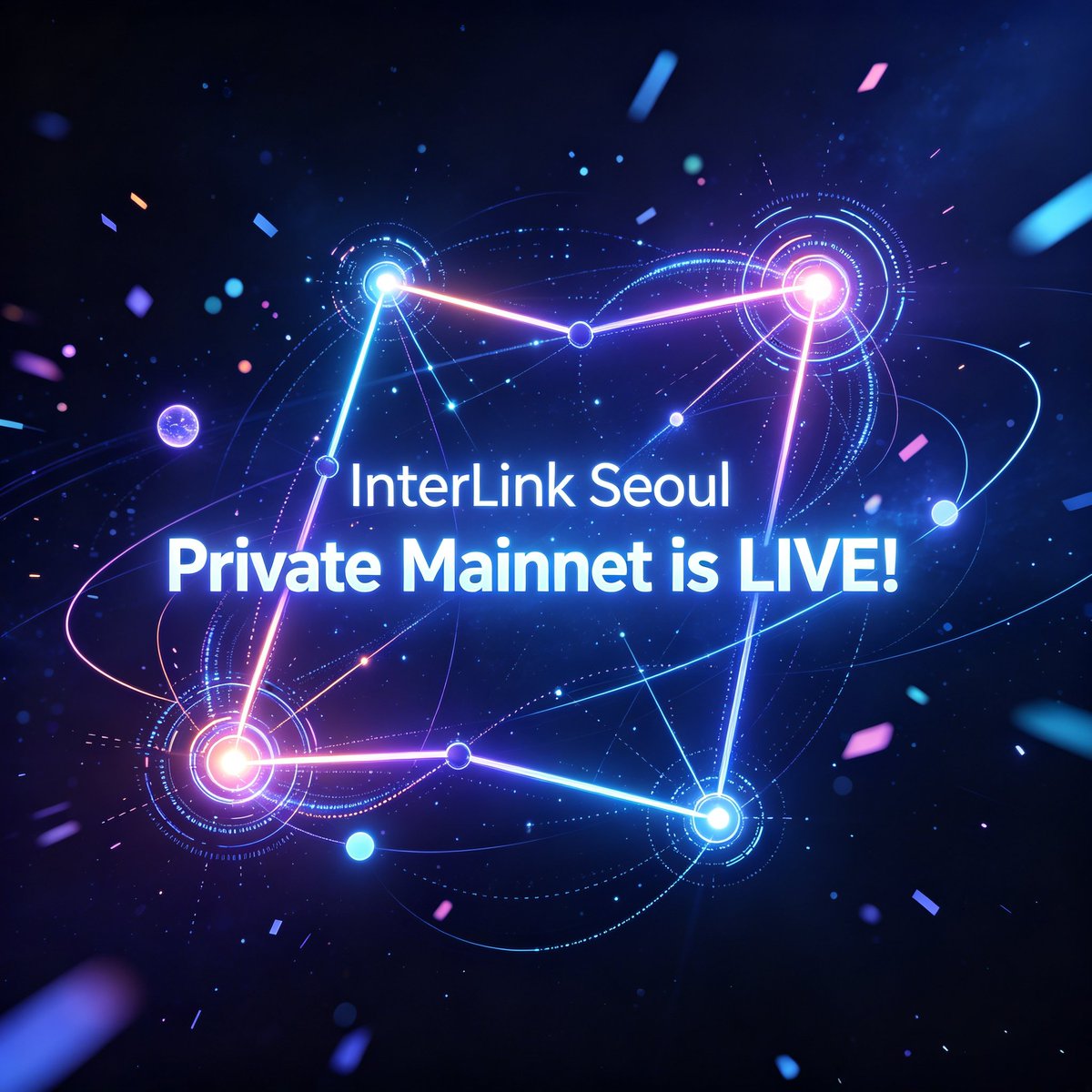 zhen_ning1968's tweet photo. BIG NEWS ✨ InterLink Seoul Private Mainnet is LIVE! Human nodes officially receive ITLG &amp; ITL. We evolve from a community mining network into a full-stack blockchain infrastructure. A new chapter begins for all Linkers.
#InterLink #ITLG #ITL #InterLinkSeoulPrivateMainnet https://t.co/92oJyWy0i4