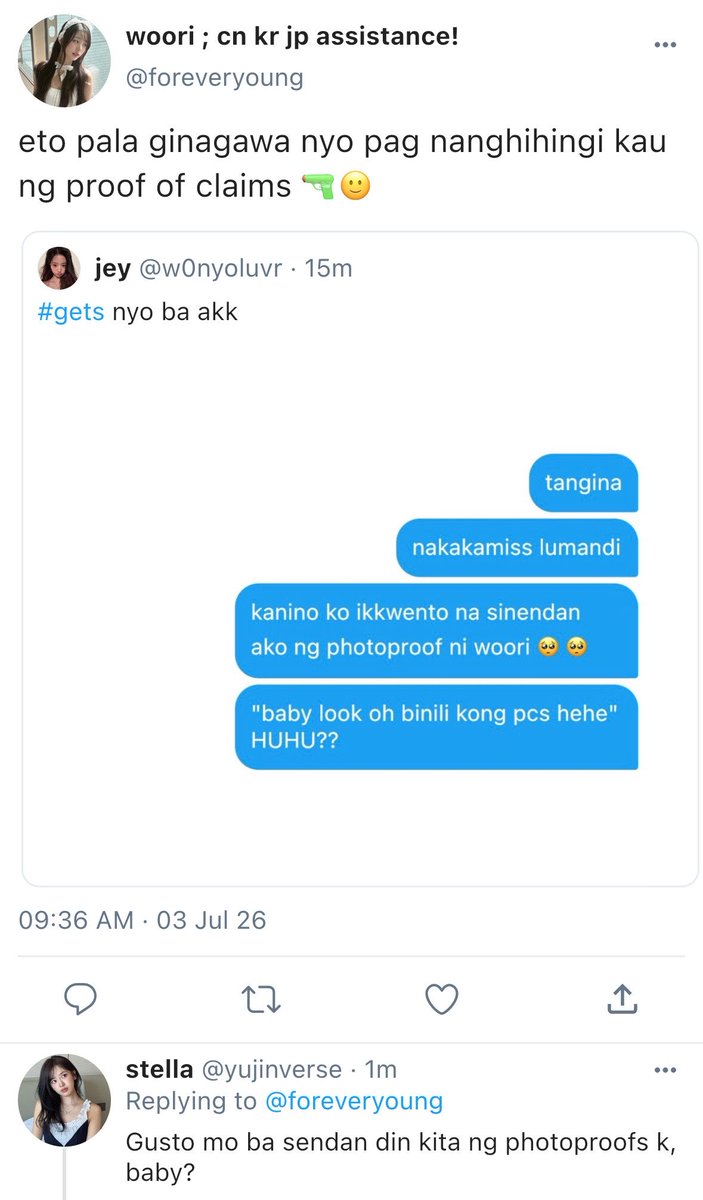 ahofhanjay's tweet photo. a #stewoo filo au prompt
what happens when your biggest enemy on stan twt turns out to be the classmate you've been crushing on? https://t.co/fqZHAdFD3x