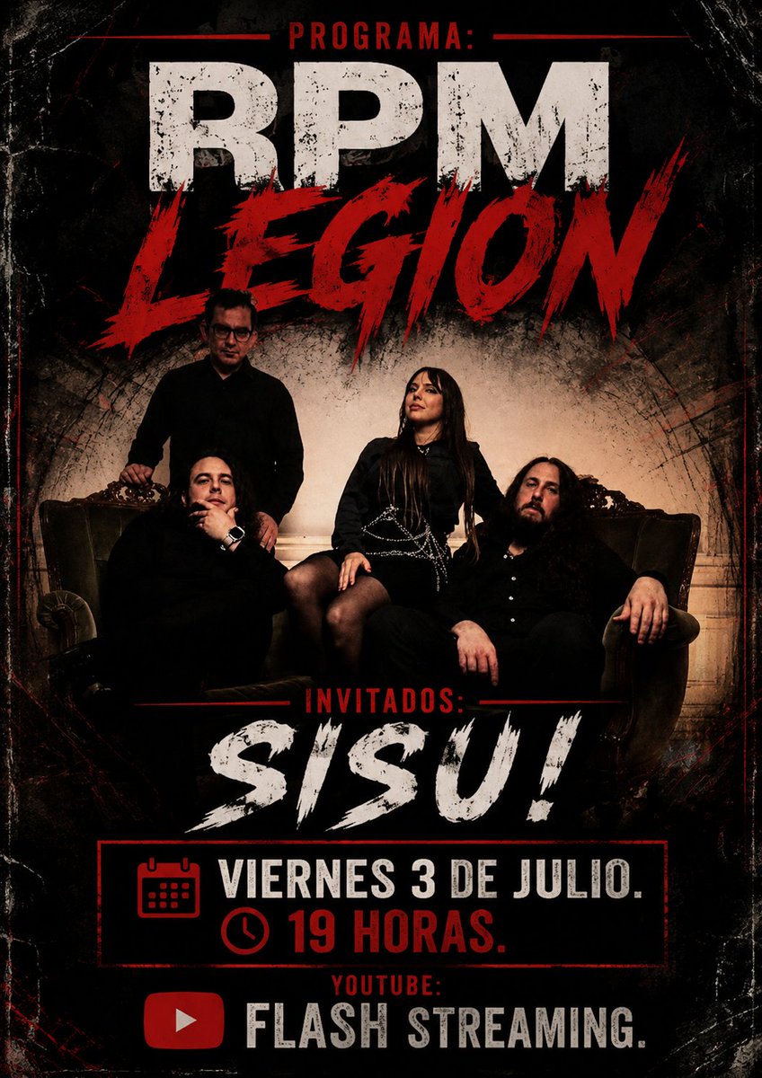 JesusBurga75275's tweet photo. Este viernes nos vemos a las 19 horas , con los amigos de SISU , Transmisión en vivo por el canal de Youtube  de FLASH STREAMING . https://t.co/ndtI58uMOC