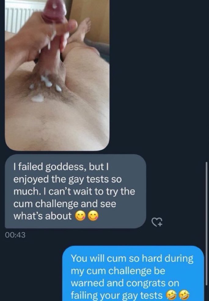 serveyourgod_'s tweet photo. Maybe my GAY TESTS is too difficult for these whitebois, because they keep failing every time!! π€£π€£π€£π€£π€£π€£ #blowjob #cumshot #cumming #horny #moaning #joi #selling #menu #buyer #femdom #findom #gooning #subbf #mommy #mistress #cumslut #facefuck #gaytest
#orgasm #milking #domme https://t.co/zESvSXkqtP