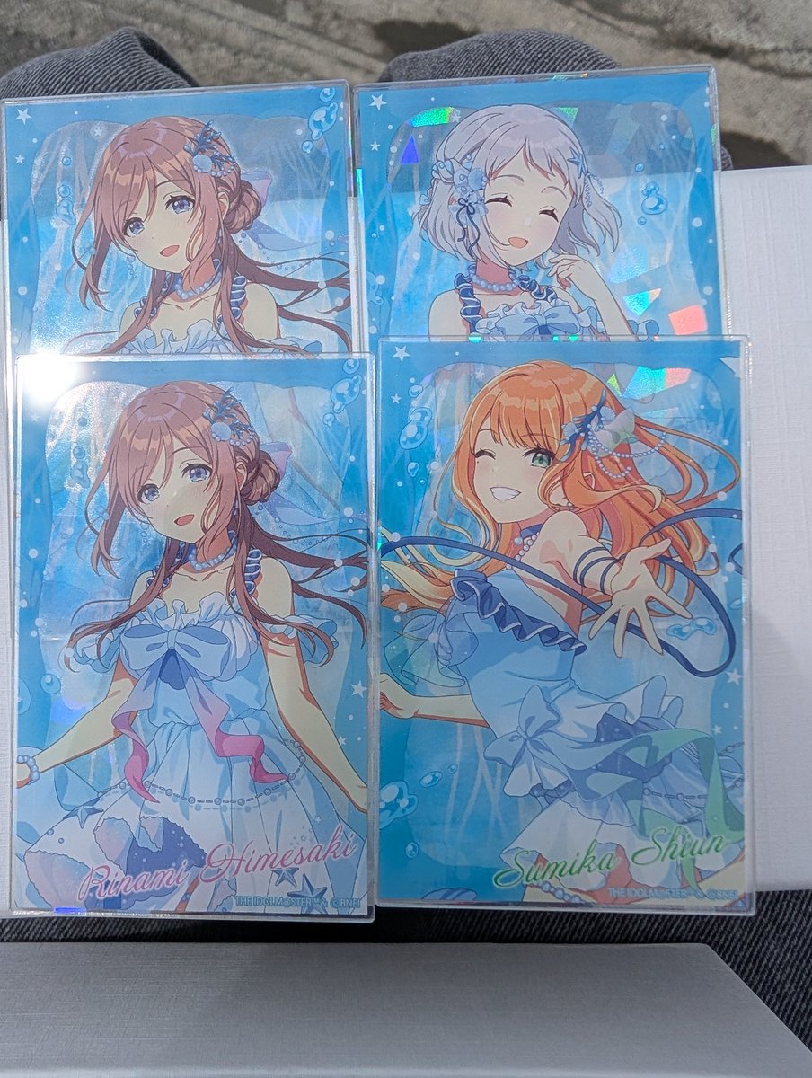 trade_ko_kan's tweet photo. 【交換、譲渡】
学マス 学園アイドルマスター アクスタ アクカ 特典 スイパラ 江ノ島

譲
アクスタ 佑芽 咲季 手毬 美鈴
アクカ 莉波×2 リーリヤ 清夏
イラカ 燕 美鈴 手毬×3
コースター ミニ麻央 等身佑芽

求
アクスタ 千奈
アクカ 広
イラカ 清夏
コースター ミニ千奈 等身千奈

リプに続きます https://t.co/NzPuLMeb6t