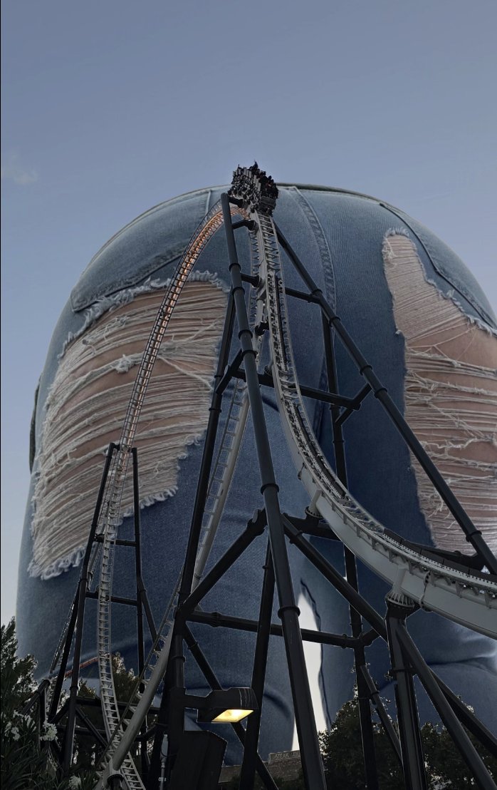 GiantessTessa's tweet photo. one of my favorriteeee edits holy shit. I'm so fucking massive here.. towering over you on your little roller coaster. good luck getting off this ride ;) you're going to need it.

giantess rampage vore buttcrush smother BBW feet foot worship domination humiliation submission sph https://t.co/gZizUGWFcV
