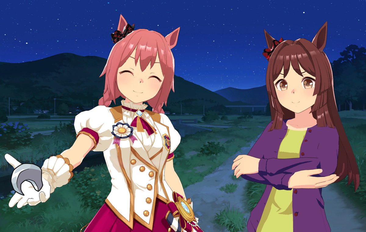 DuoSvol's tweet photo. {#Umamon}
Ms Power came up to me again today. She wanted to give me something as a thank you for helping her and Mini Rose so much. So she handed me a Razor Claw. Crit rate up is really nice, I'll give it to Lisette. https://t.co/CId9p1T3wq