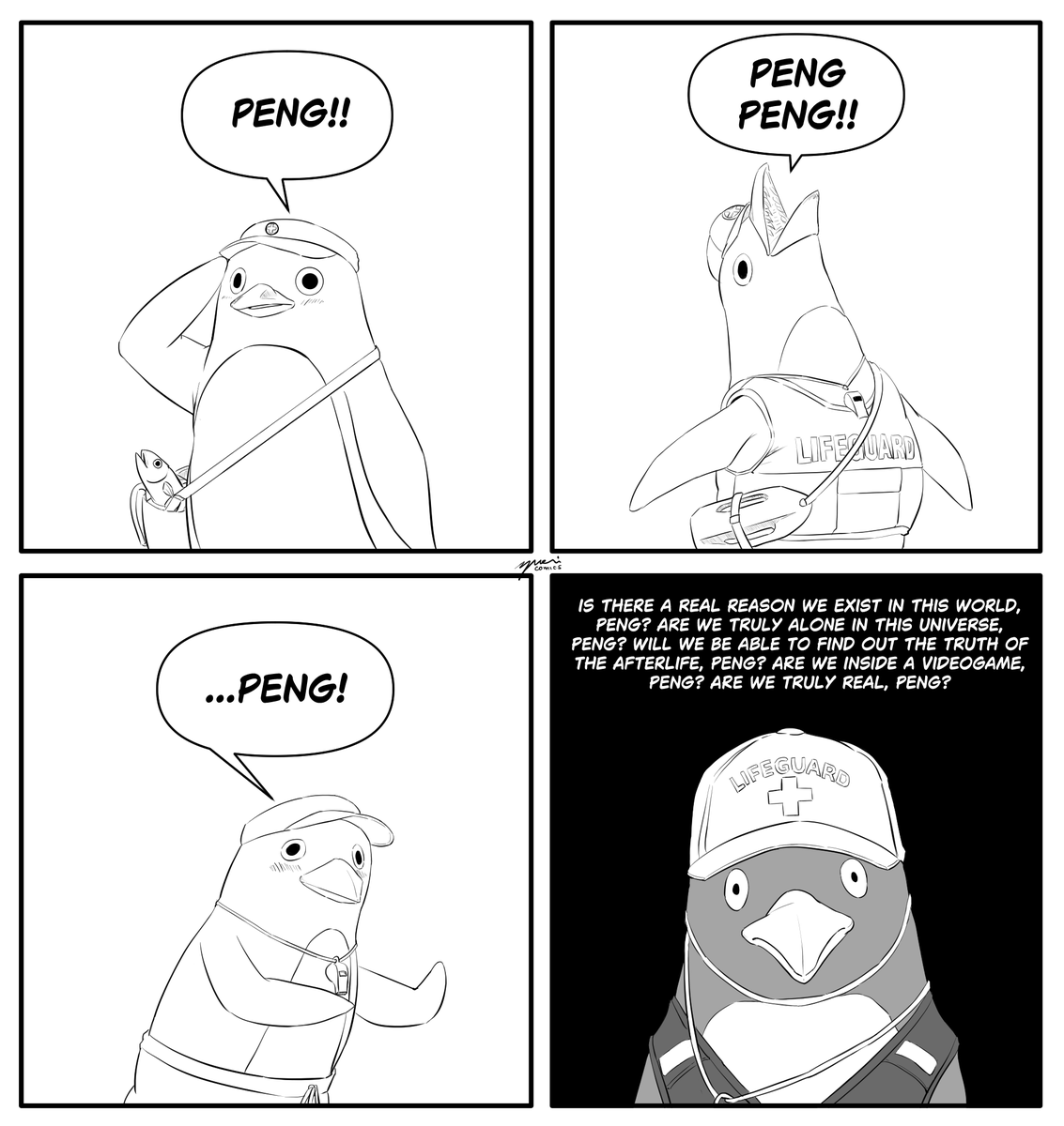 YuerikaElsydeon's tweet photo. "talking is not cute" - Peng 4

#nikkecomics https://t.co/OrvT0BQV1e