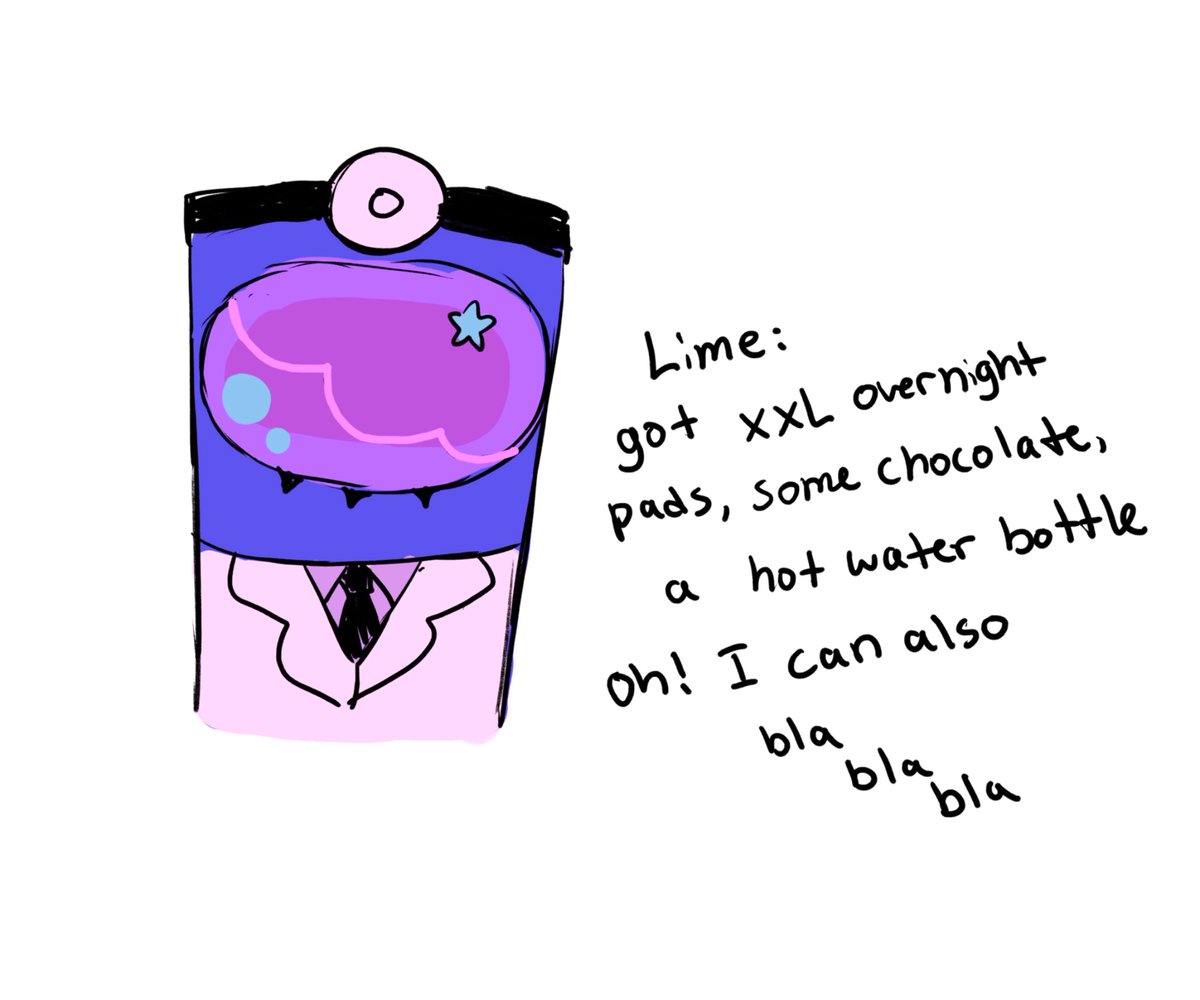 lunarboofshroom's tweet photo. (2/2)
//menstruation
#amongusshow #blime https://t.co/8RpeDcImn7