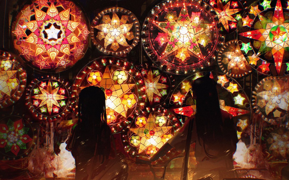 syeptn_'s tweet photo. A bit early for a Christmas Parol themed illustration but I juss just couldn’t stop thinking abt it!! 

#digitalart #illustration #parol #filipino #digitalartist #artist #artistsupport #art https://t.co/LOkB2M80aK
