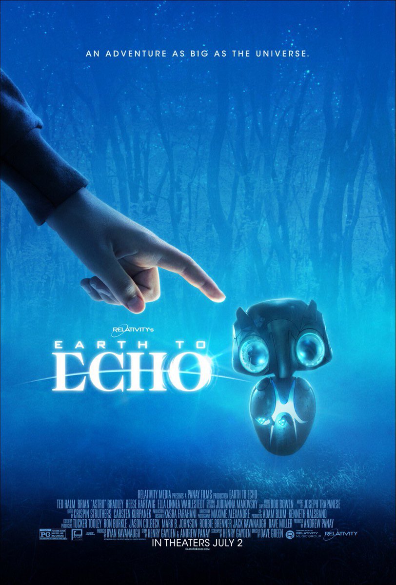 FilmNewsNos's tweet photo. 🎬MOVIE HISTORY: 12 years ago today, July 2, 2014, the movie ‘Earth to Echo’ opened in theaters!
#TeoHalm #BrianBradley #ReeseHartwig #EllaWahlestedt #JasonGrayStanford #AlgeeSmith #CassiusWillis #KerryOMalley #SonyaLeslie #PeterMackenzie #VirginiaLouiseSmith #DaveGreen https://t.co/rsVv1xUFbL
