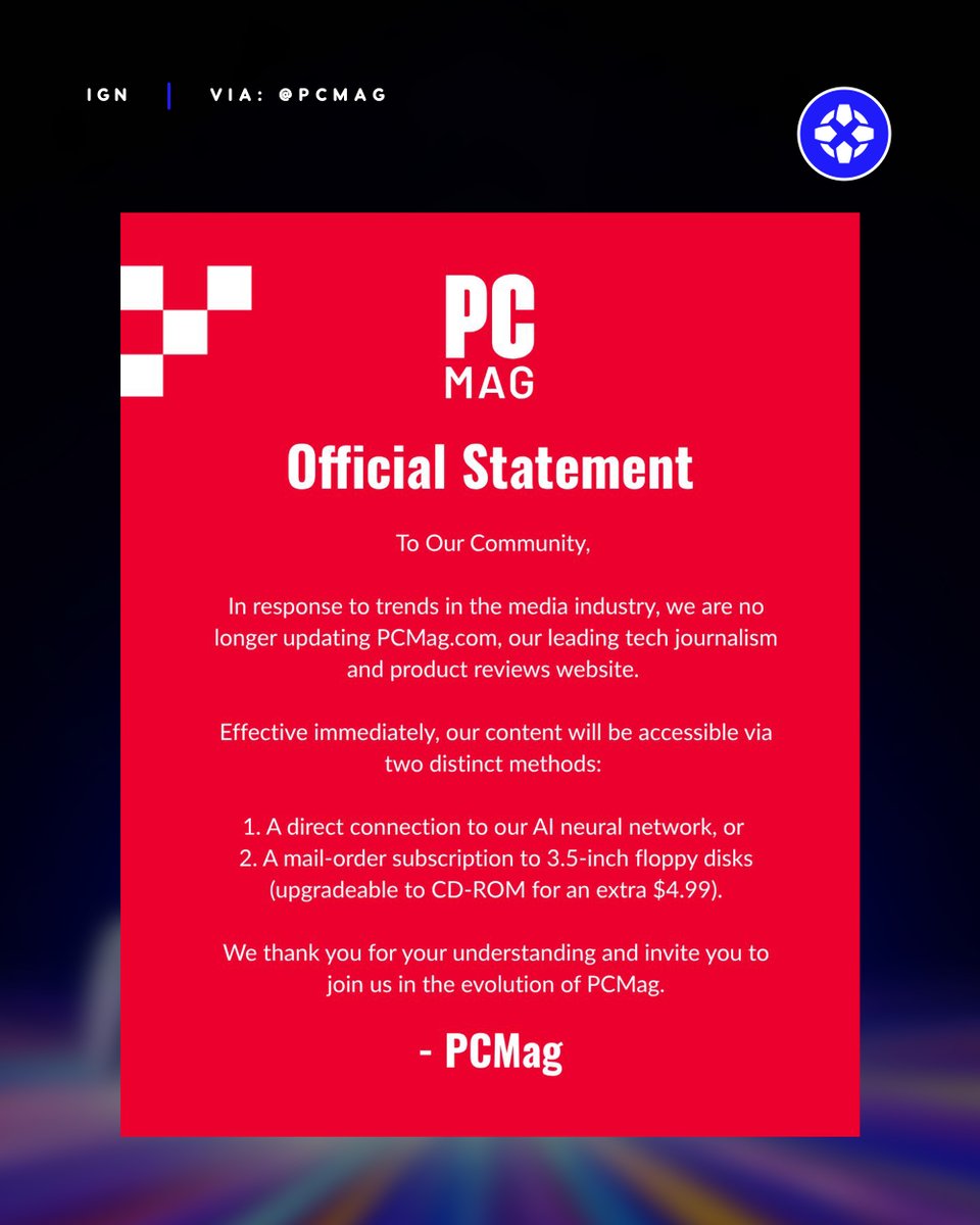 IGN's tweet photo. https://t.co/Hb7OEsp699