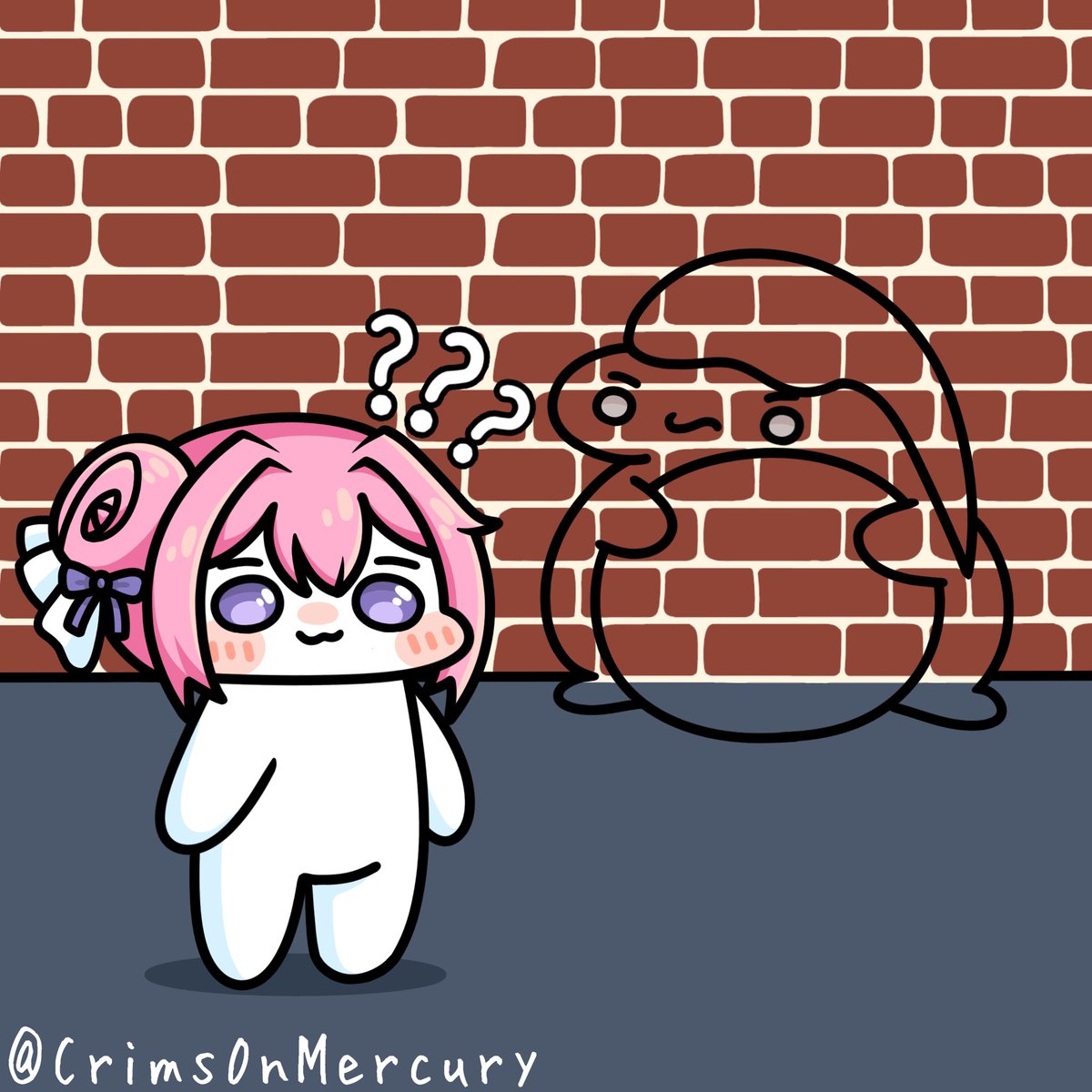 Crims0nMercury's tweet photo. Where did Hongbuki hide? 🤔
#NIKKEfanart #NIKKE #NIKKEdoro #Doro https://t.co/DyAyflwzEG