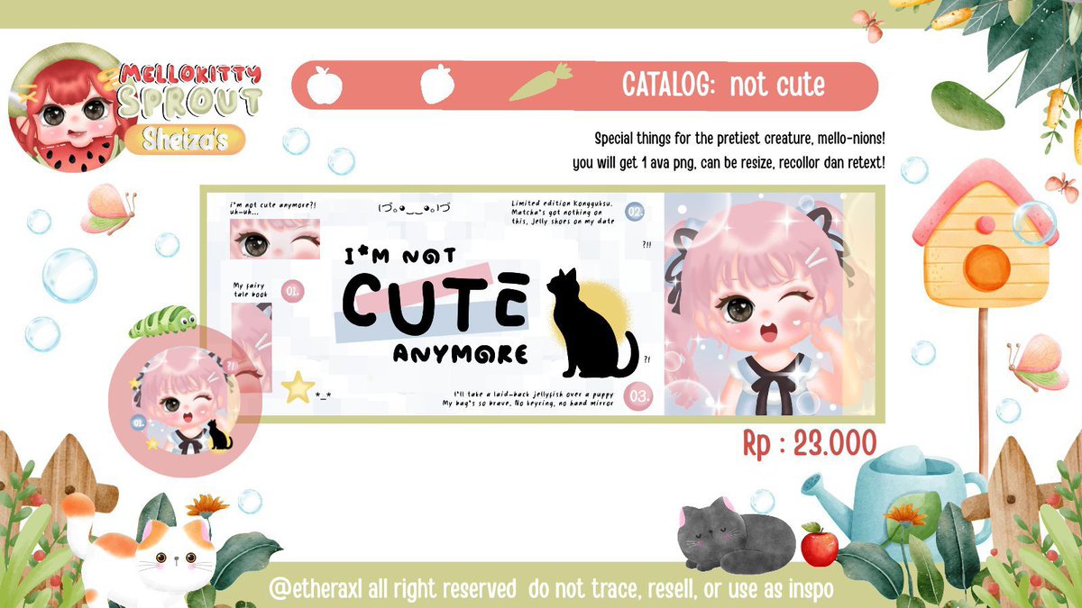 etheraxl's tweet photo. 🍓🖇 hemLLo meLLonions!! Its giveaway time, help rt yaa #bealanja thankyou...🍒!!

Dalam rangka ulang tahun akak @druneur ada dua layout chibi by req yang siap di peluk! Yuk cek thread dibawah ini!

🍒🖇🍓!! https://t.co/hby0mX564R