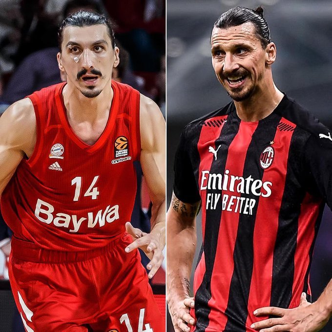 DexxterUtd's tweet photo. 🚨A journalist asked Bosnian basketball player Nihad Dedovic if he was related to Zlatan Ibrahimovic: ⠀
⠀
🗣 Dedovic said: "No, my father has never been to Sweden." ⠀

🗣 Zlatan replied: "But my father has been to Bosnia." 😅 https://t.co/vMVEbNloz3