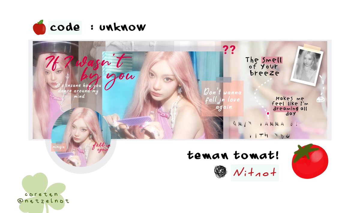 natzelnot's tweet photo. helep to repost ! timaaci 🌟 🍀

dihari Jumat pagi nitnot membawa serba serbi layout aespa terbaru! ada ningning, winter, giselle dan karina chan
🍅 start 11k - 13k
🍀 feel free retext sampai muak

bisa request juga ya

#bealanja https://t.co/yUGxbq7lsz