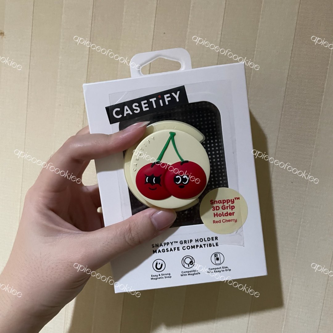 apieceofcookiee's tweet photo. ส่งต่อ | มือสอง
Casetify Grip - 3D Red Cherry 🍒 
.
950
📦รวมส่ง
.
#casetify #casetifyมือสอง
#ตลาดนัดดีสนีย์ #ตลาดนัดdisney #ตลาดนัดduffy #ตลาดนัดดิสนีย์ #พรีญี่ปุ่น #sanrio #ตลาดนัดsanrio https://t.co/I34sA74QQ8