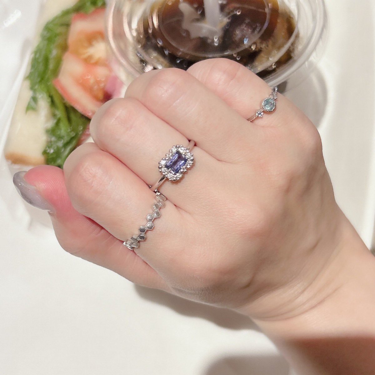 ほんじつのみぎてひだりて 💍ルビー 💍ルチルクォーツ 💍ピボット