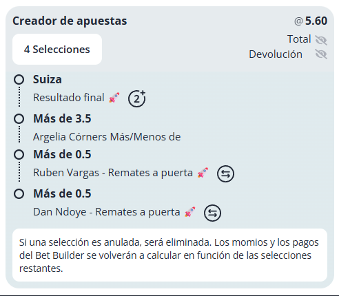 MadMoneyBets's tweet photo. vamooossss para cerrar la noche con este #SGP #Fıfaworldcup2026  #SuizaArgelia #Freepicks

suerte 🍀 https://t.co/PUr76AG2NC