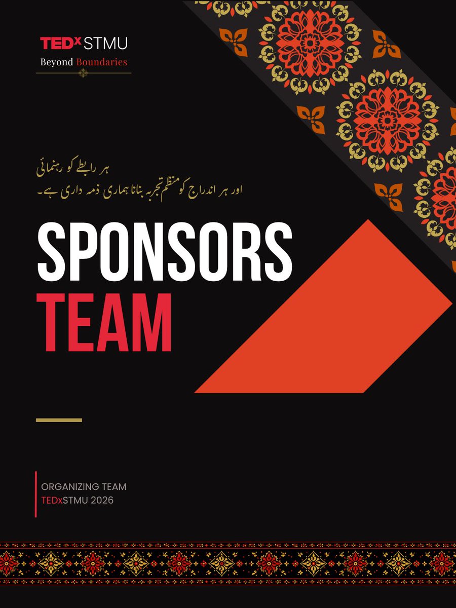tedxstmu's tweet photo. The team that is building connections, creating opportunities and powering ideas. 
#tedx #youthempowerment #beyondboundaries #tedx2026 https://t.co/OTxzzwQGIf