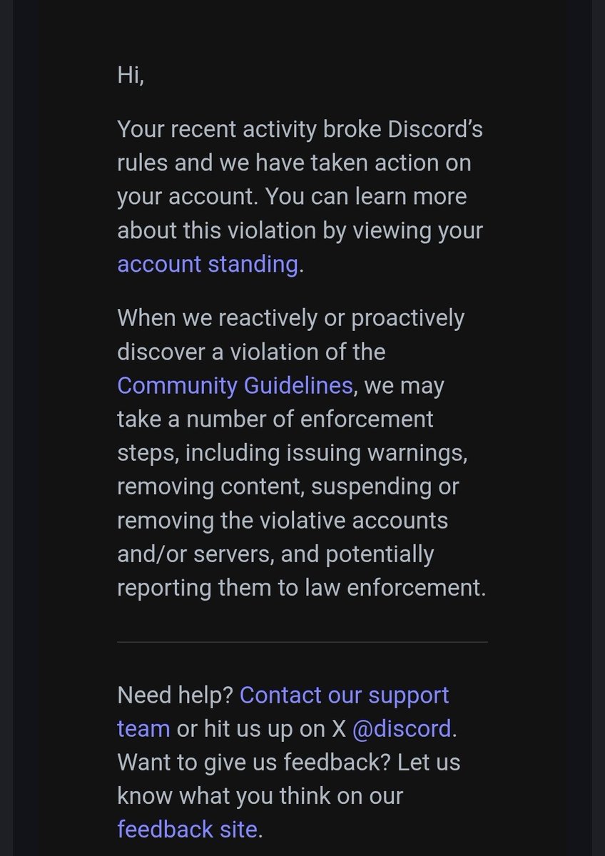 litrizzfr's tweet photo. Hello @discord_support,My account was disabled immediately after I clicked a malicious Roblox-related server invite link.The link compromised my session to trigger automated activity without my knowledge. I had no intent to violate guidelines.Please check and restore my account https://t.co/F9R3qYBjl8