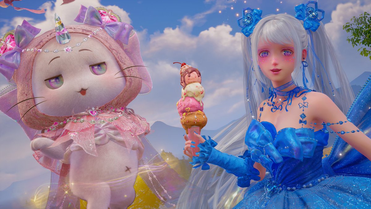 LapisInfinity's tweet photo. ソフトクリームの日❣🍦🐰

#インフィニティニキ 
#InfinityNikki
#インフィニティニキ写真部  
#インフィニティニキ写真同好会 https://t.co/xrhkt4aFSJ