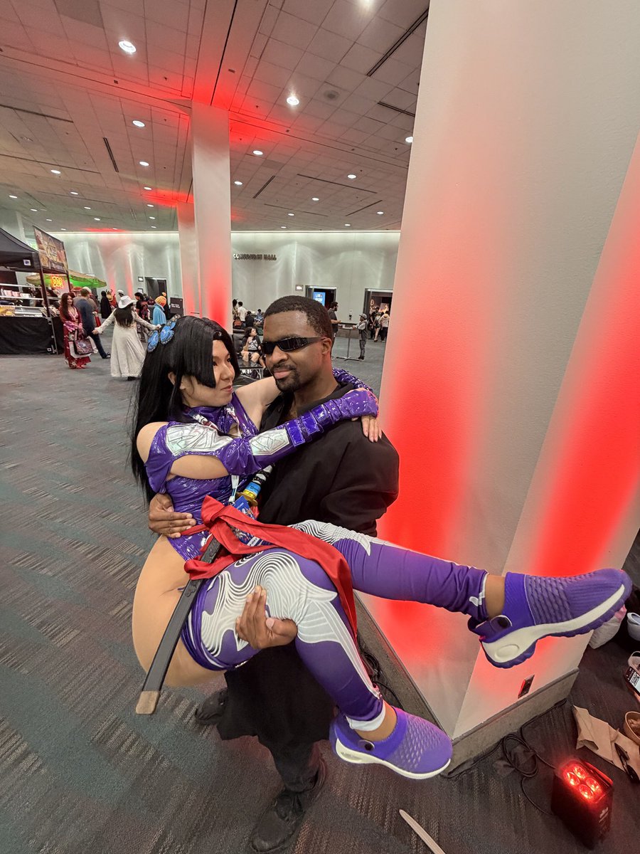 Danbaishi's tweet photo. Psyblade at Anime expo day 1! 🦋 🦇 #psyblade #AX2026 #marvelrivalsㅤㅤ https://t.co/kjOhseqmpg