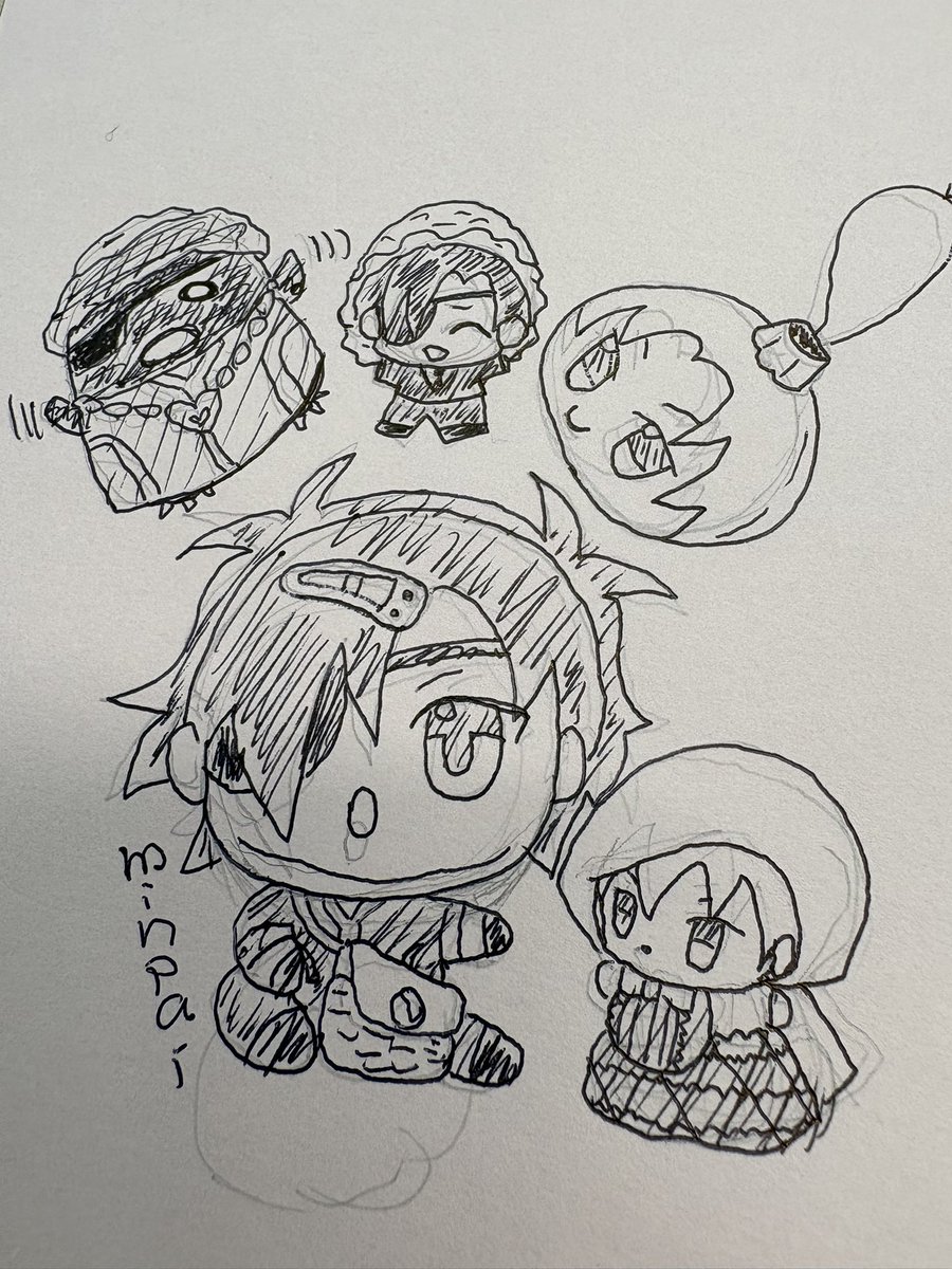 Post by minpai on X: 今日の落書き