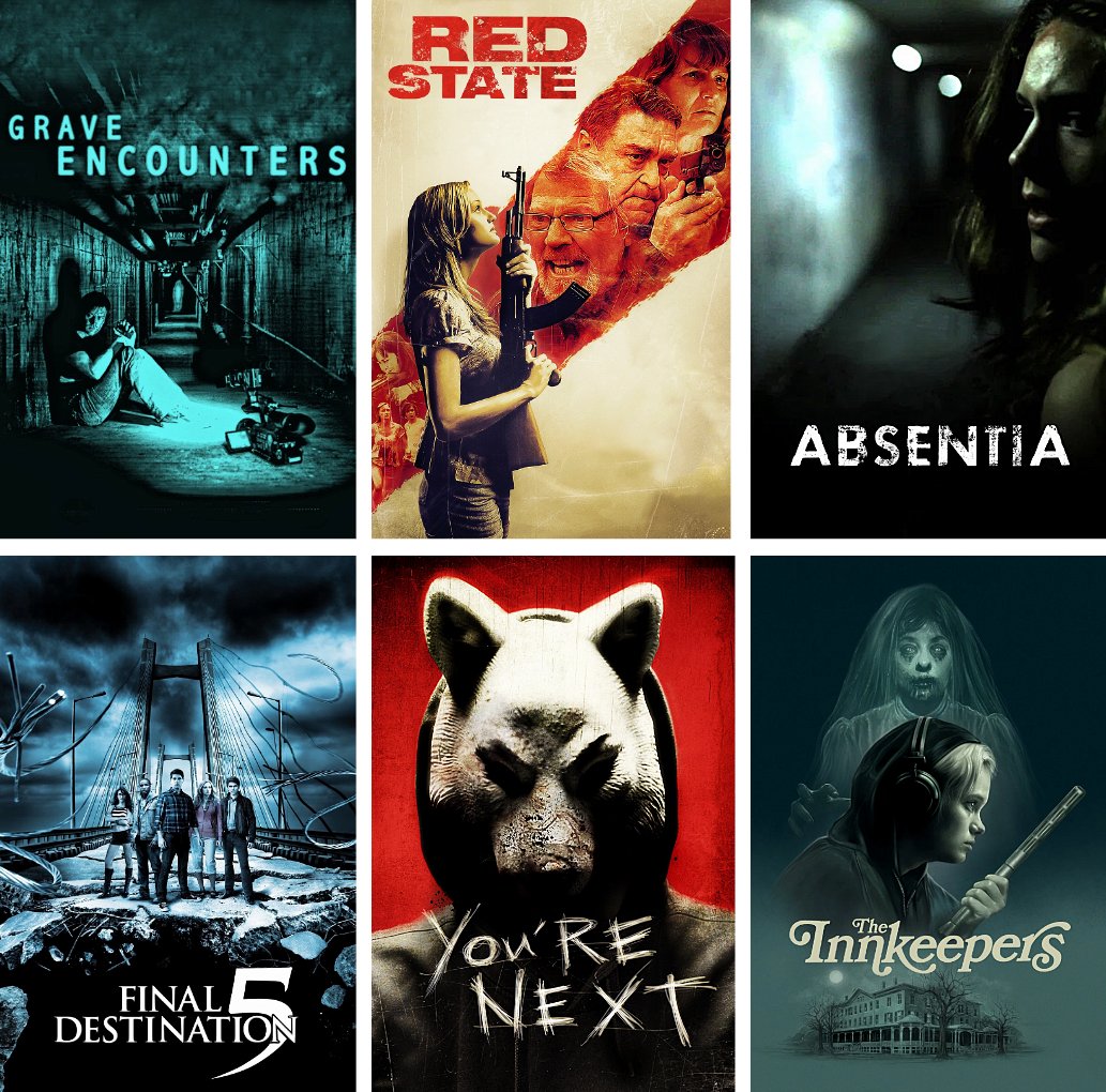 HorrorCarnival's tweet photo. Which one of these 2011 films gets your vote for best of the bunch? https://t.co/TmMPEcBuCG