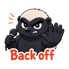 Kakameme_com's tweet photo. More from Honey Badger Sticker Pack: sticker reactions for chats, wins, fails, and everyday replies.

#KakaMeme #AIStickers #MemeStickers #FreeStickers https://t.co/7iwr6gVz4n