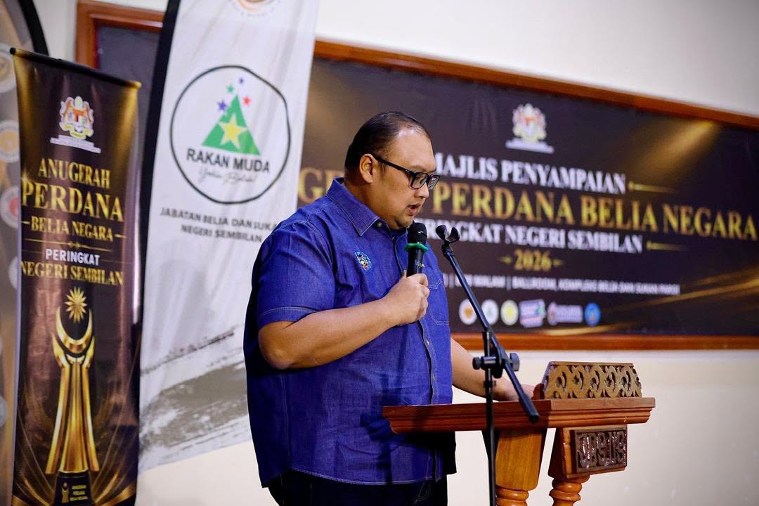 jbs_n9's tweet photo. Seremban, 28 Jun 2026- Majlis Penyampaian Anugerah Perdana Belia Negara (APBN) Tahun 2026 Peringkat Negeri Sembilan telah berlangsung dengan jayanya di Ballroom, Kompleks Belia dan Sukan Paroi, Jumaat lalu. https://t.co/bH6Fhiy1zo