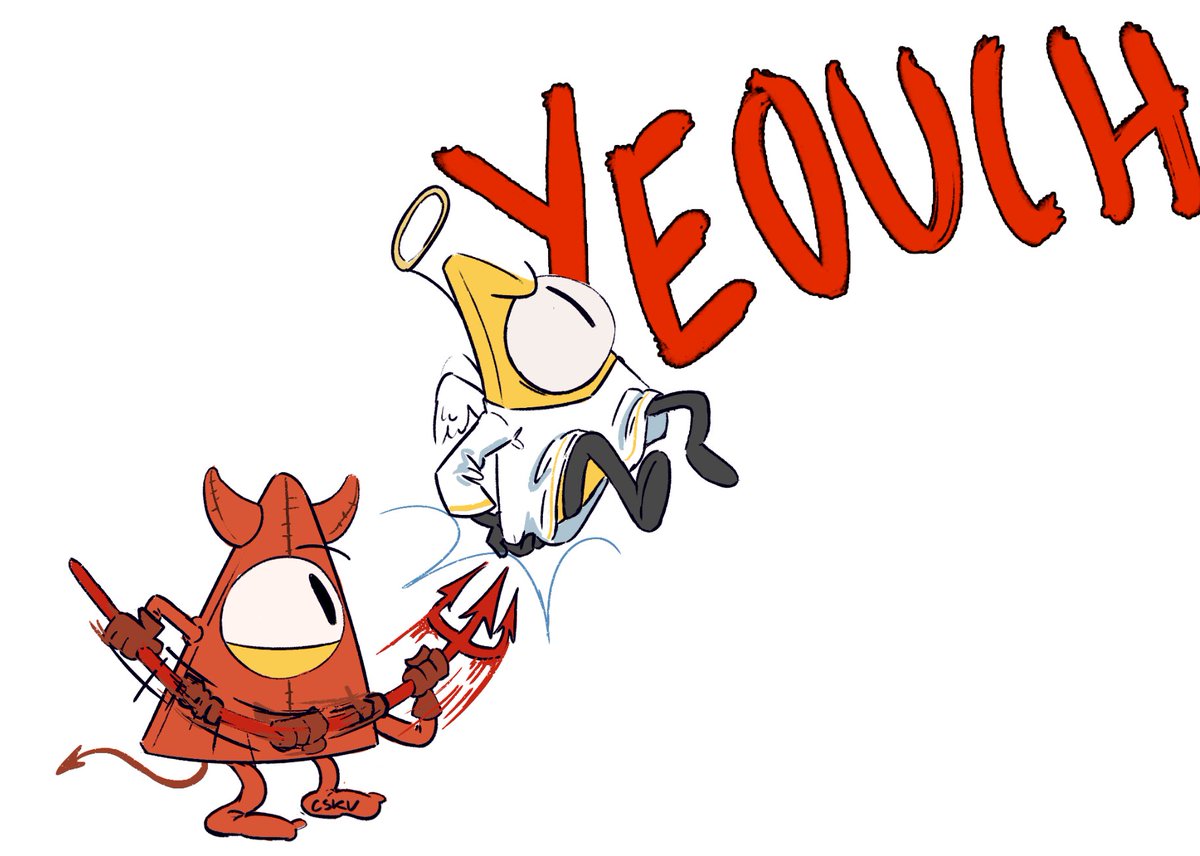 he can be an angle, but mostly a devil. Only a devil