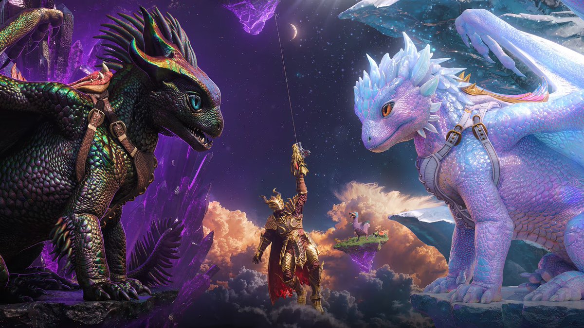 shogoark's tweet photo. ARK完全新規マップ『Dragontopia』
ドラゴントピア
新生物完全に
ヒックとドラゴンもろパクリやんｗｗｗ
大丈夫かよｗｗｗ
#ヒックとドラゴン
#ARKSurvivalAscended https://t.co/HKz4DgCsd1