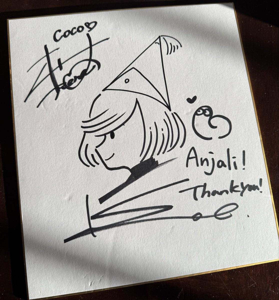 hereliesanjali's tweet photo. I met the incredible @shirahamakamome &amp; @ofuton_to_gohan at AX today and am beyond words. Coco has my entire heart and getting to share space with 2 people who’ve each brought her to life in different ways, and to be lucky enough to do so in my own way, is just indescribable 💚 https://t.co/qS51GVCVPn
