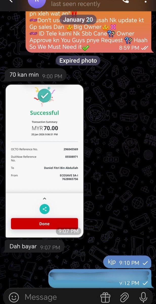 FEEDBACKDOLPHIN's tweet photo. Setengah jalan dah gais, tapi resit payment still padat. Bukti port kita paling hangat pasaran sekarang! 🫣💥 https://t.co/hFsGQF2T2S