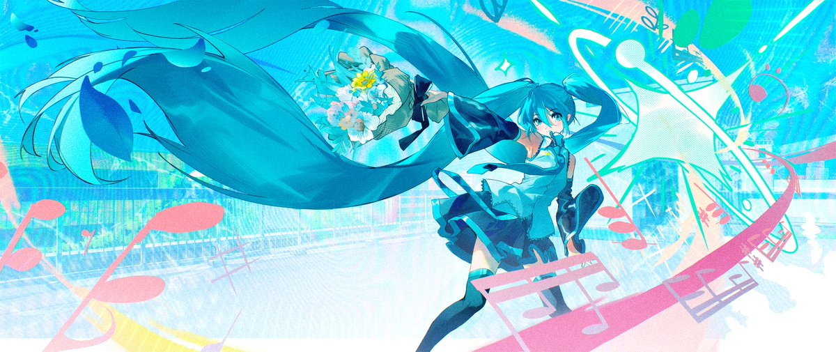 mashiro894's tweet photo. #初音ミクイラスト #初音ミク  青柠味夏日 https://t.co/mj2NbOCYWo