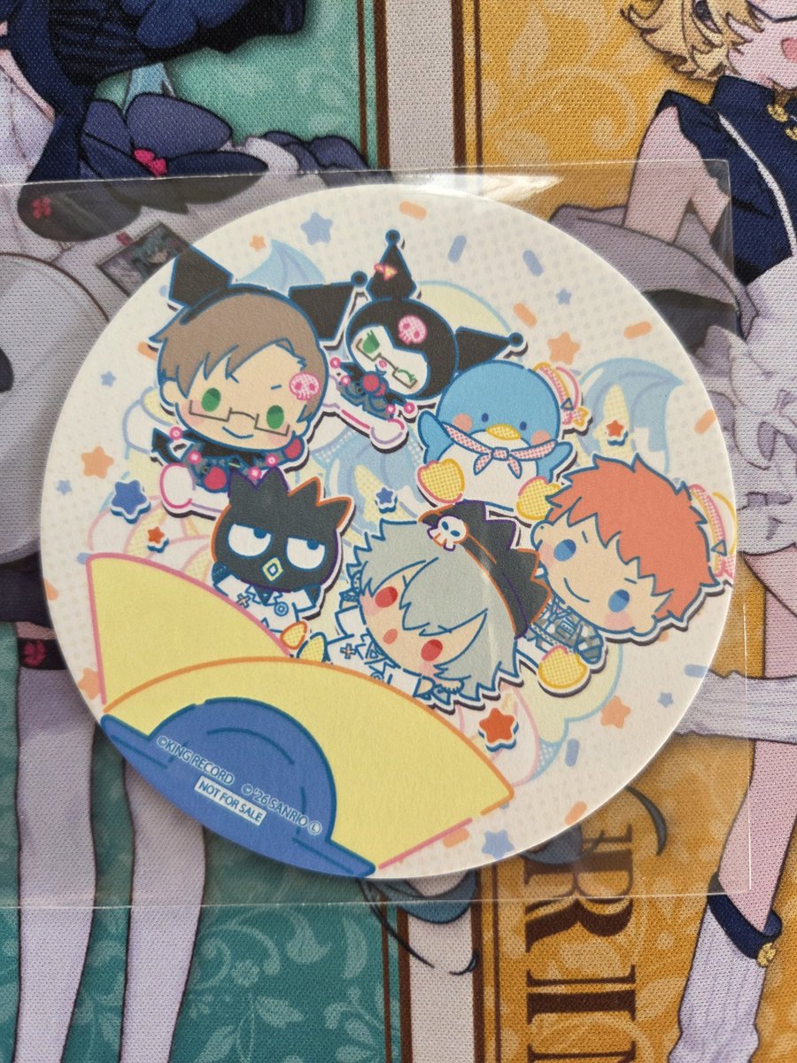 Alicese07's tweet photo. 【交換】ヒプノシスマイク ヒプマイ
ディッパーダン サンリオコラボ コースター
(譲)ヨコハマ(MAD TRIGGER CREW)
(求)オオサカ(どついたれ本舗) https://t.co/cwBtStGICb