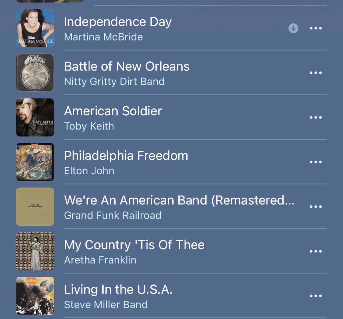 shannonjayeid's tweet photo. Just sitting here making up my America 250 playlist 🫡🇺🇸❤️ https://t.co/JMG0438nXM