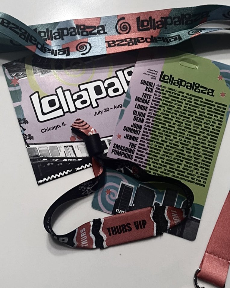 Jxwolf4's tweet photo. Finally got my wristband!!! And in just a few weeks, SB19 will be making history at Lollapalooza!!! Beyond ready to scream every lyrics and watch them set the Allianz stage on fire, while the whole world sees what Filipino talent is capable of. World-class, passionate, and unforgettable. I can’t wait for SB19 to show why Filipino deserves a global spotlight. Let’s go!!!!

@SB19Official #sb19
#Sb19xLollapalooza