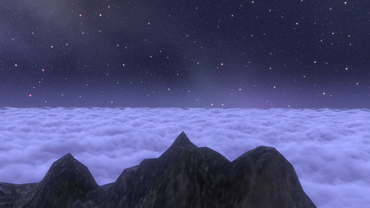 Krimson_Eclipse's tweet photo. World: Procedural Milky Way
Author: AYANO_TFT
Well, another spin around the sun has been made for me, so I'll show a world near & dear to me. This world shows a skybox that can be bought on booth.
#VRChatWorlds #VRChatPhotography #Maro3D #BLUECLOUD_BOOTH https://t.co/Qhv6hCD3fk