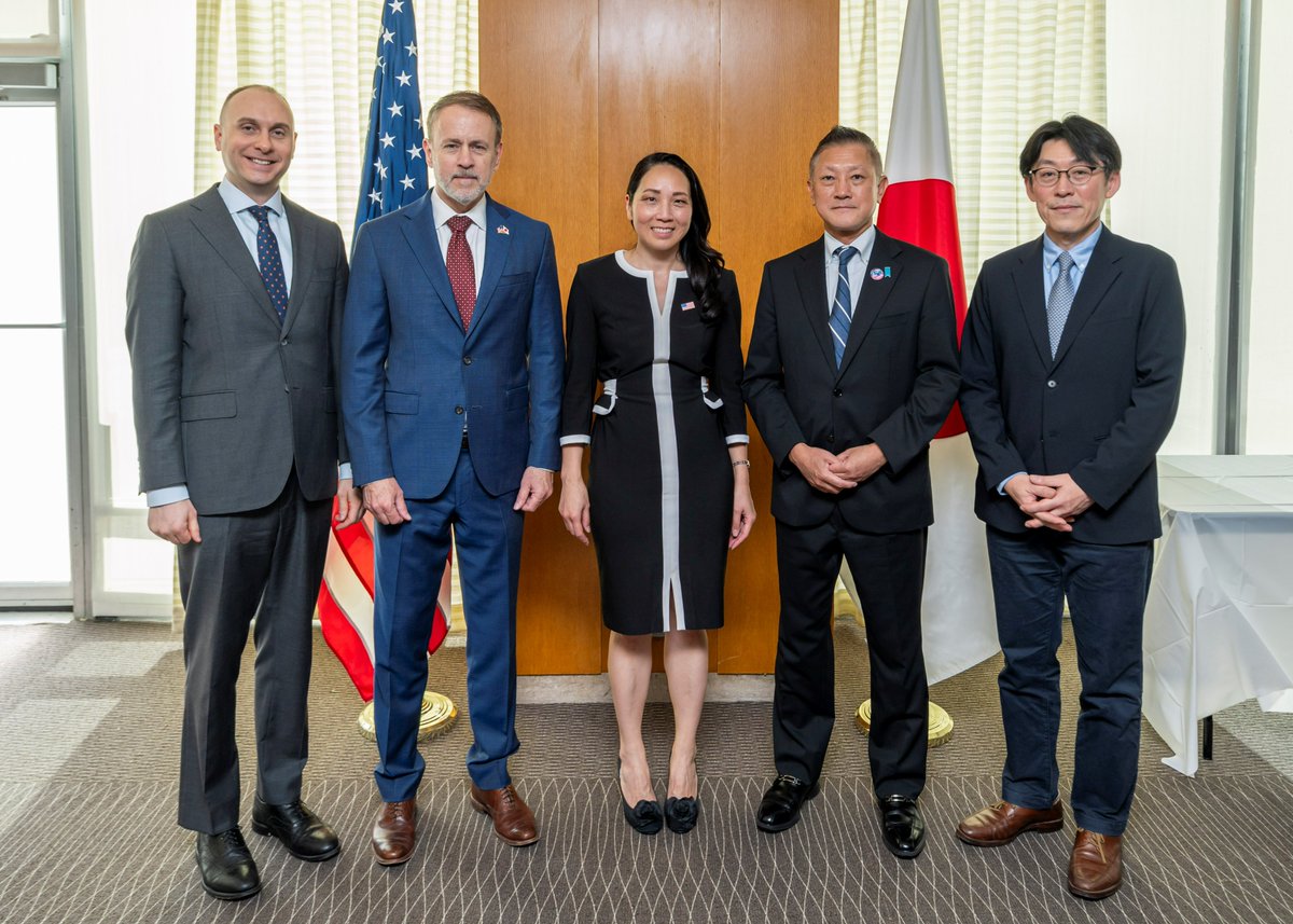MofaJapan_jp's tweet photo. 日米両政府は、ワシントンD.C.において、第11回日米サイバー対話を実施しました。両国は、サイバー空間における脅威に直接対処するという共通のコミットメントを再確認しました。
#米国 https://t.co/SGsIvKUgl6