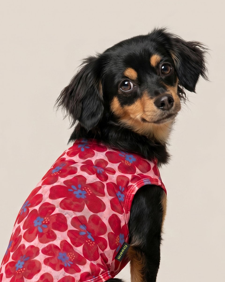 fitwarmofficial's tweet photo. Every day feels like a tropical getaway. 🌺☀️
#Aloha #FloralPrint #PetFashion #DogStyle #DogClothes #SummerVibes #DogsofInstagram https://t.co/WiOMA8lMvH