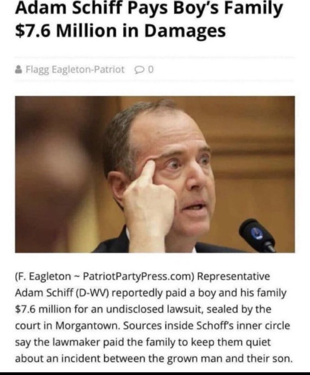 ccallahantx's tweet photo. @Real_RobN I have irrefutable evidence on Schiff https://t.co/O29EtybeMO