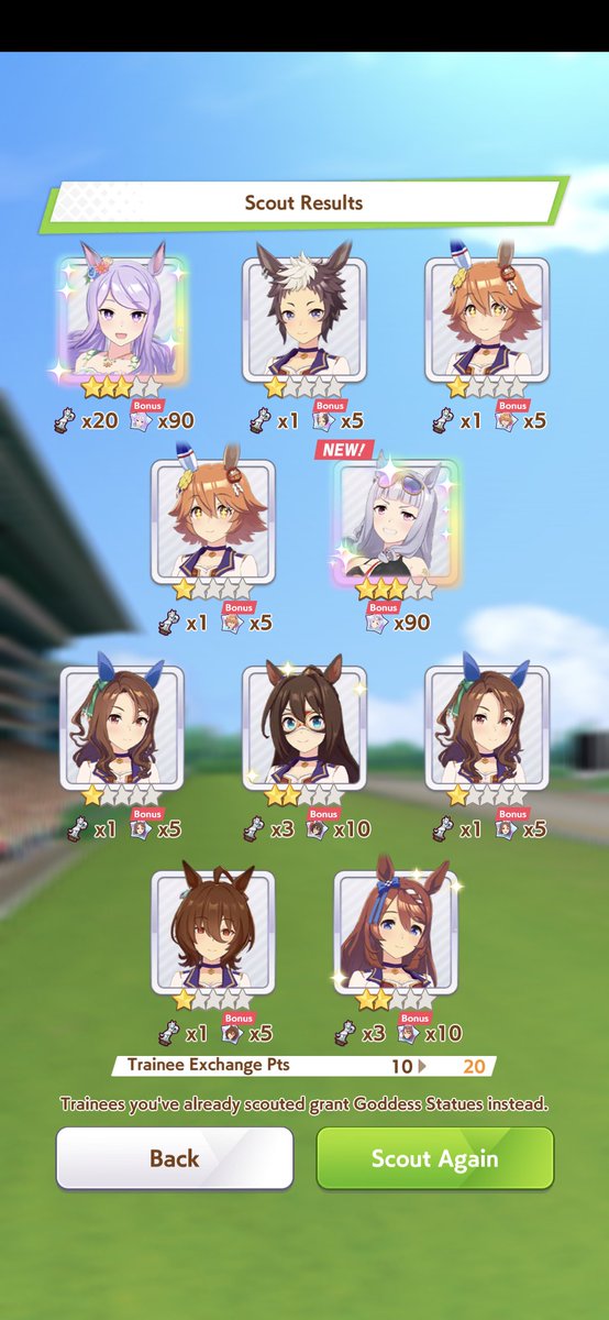 _Siilan's tweet photo. BRO. 

New Umamusume banner (on global) featuring my favourite uma (McQueen). First ten pull I get her. Second ten pull I'm hoping for Golshi, and get her AND McQueen again.

Brb, gonna buy a lottery ticket. https://t.co/YUpZBWLnv8