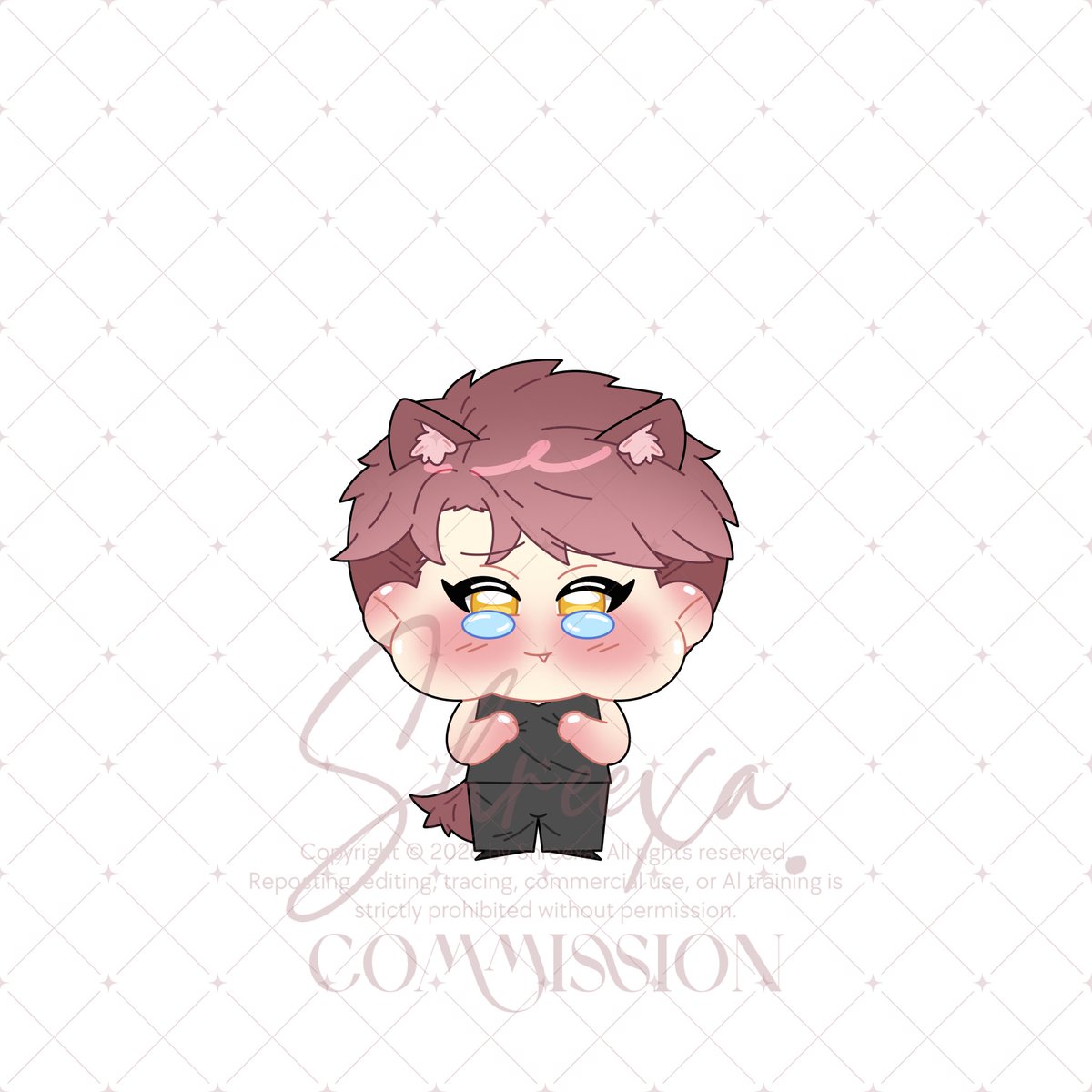 xshreexa_404's tweet photo. 🐺 Valko Chibi Commission for @cafelaTEY. 

Thank you so much for trusting me with your commission. I hope you love how it turned out!

Copyright © 2026. All rights reserved. Reposting, editing, tracing, commercial use, or AI training is strictly prohibited without my permission. 🚫

#LoveAndDeepspace #Valko #KeepValkoAlive #NoToValkoCancellation #BringValkoBack #BringBackValko