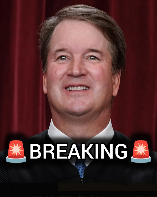 827js's tweet photo. 🚨BREAKING:
Brett Kavanaugh Gives GOP Roadmap to End Birthright Citizenship.

“In my view, the Executive Order does not violate the Fourteenth Amendment.
But the Order does contravene a federal statute,” Kavanaugh wrote, referring to the law specifying birthright parameters. “Congress could—consistent with the Fourteenth Amendment—amend [this law] or otherwise enact new legislation establishing exceptions to birthright citizenship for children born to foreign citizens unlawfully or temporarily in the country. But Congress has not yet done so.”