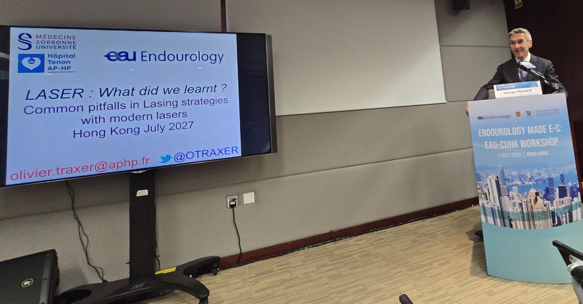 DocGauhar's tweet photo. Great meeting
Great talks by @endouro on #Lasers what to expect
@OTRAXER on safety in laser
@LaurianDragos on #scopes & #FANS
at a fantastic ##EauEndourology meeting in @CUHKMedicine #Hongkong
By my dear friend @steffiyuen
Many congrats & 🙏 for the invite https://t.co/J9hwzC6pCC